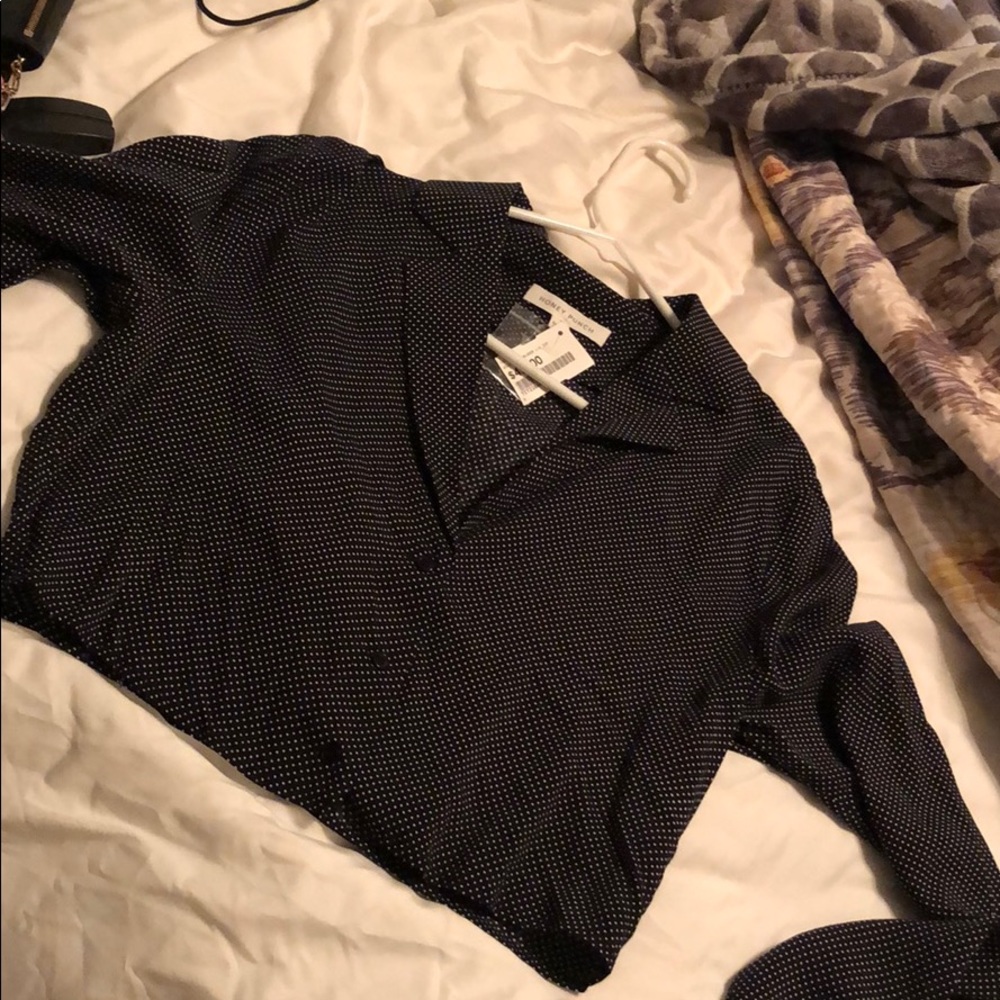 Honey punch long sleeve crop top